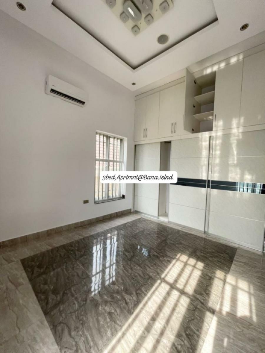 3 Bedroom Apartment with Bq, Banana Island, Ikoyi, Lagos, Flat / Apartment for Rent