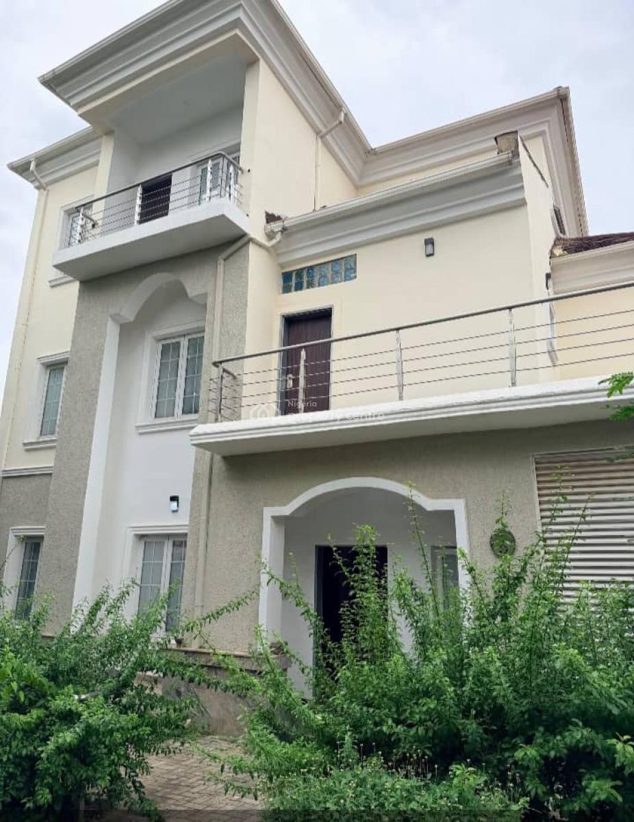 Massive 7 Bedroom Detached Duplex with 2 Rooms Bq, Apo, Abuja, Detached Duplex for Rent