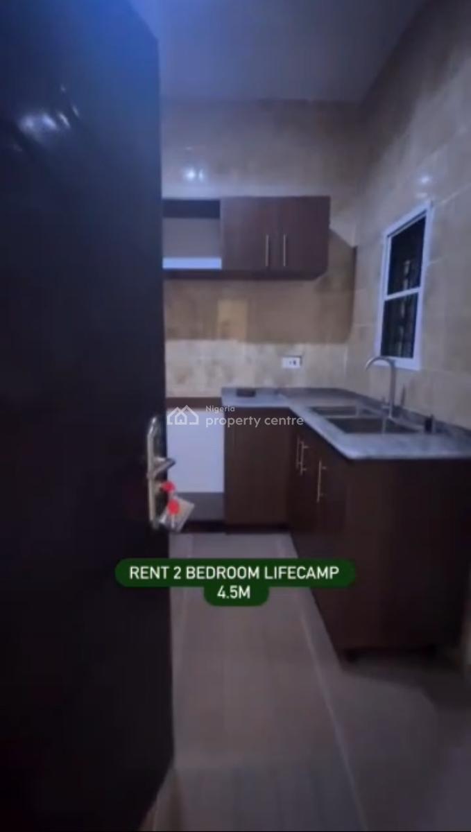 Newly Built 2 Bedroom Apartment, Life Camp, Abuja, Flat / Apartment for Rent