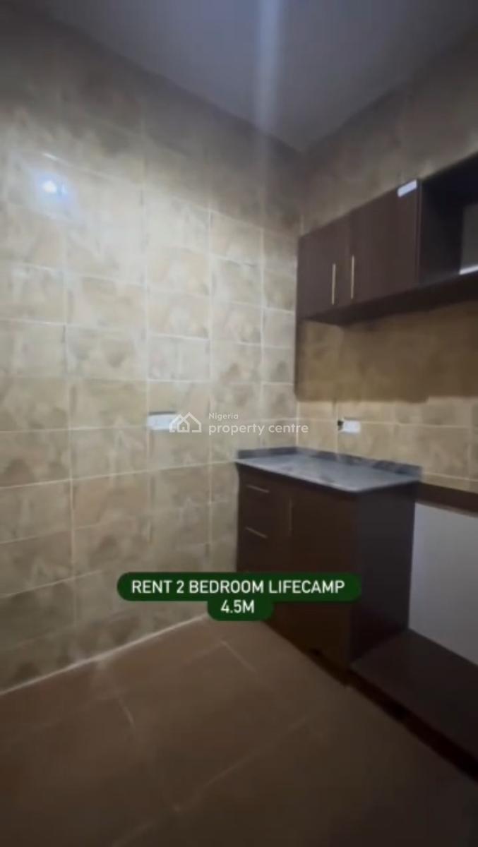 Newly Built 2 Bedroom Apartment, Life Camp, Abuja, Flat / Apartment for Rent