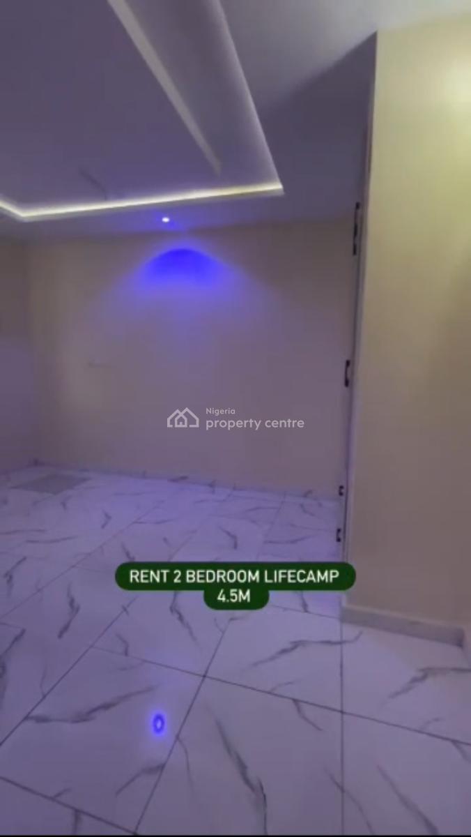 Newly Built 2 Bedroom Apartment, Life Camp, Abuja, Flat / Apartment for Rent