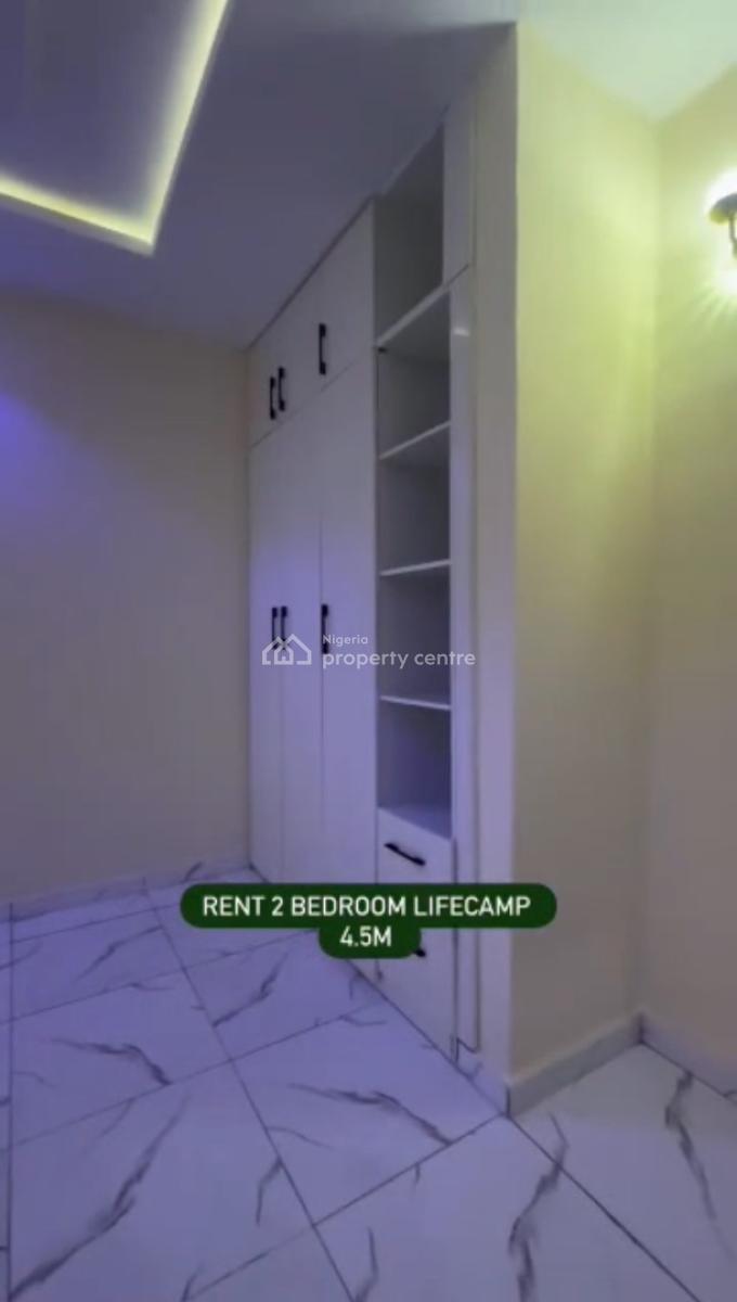 Newly Built 2 Bedroom Apartment, Life Camp, Abuja, Flat / Apartment for Rent