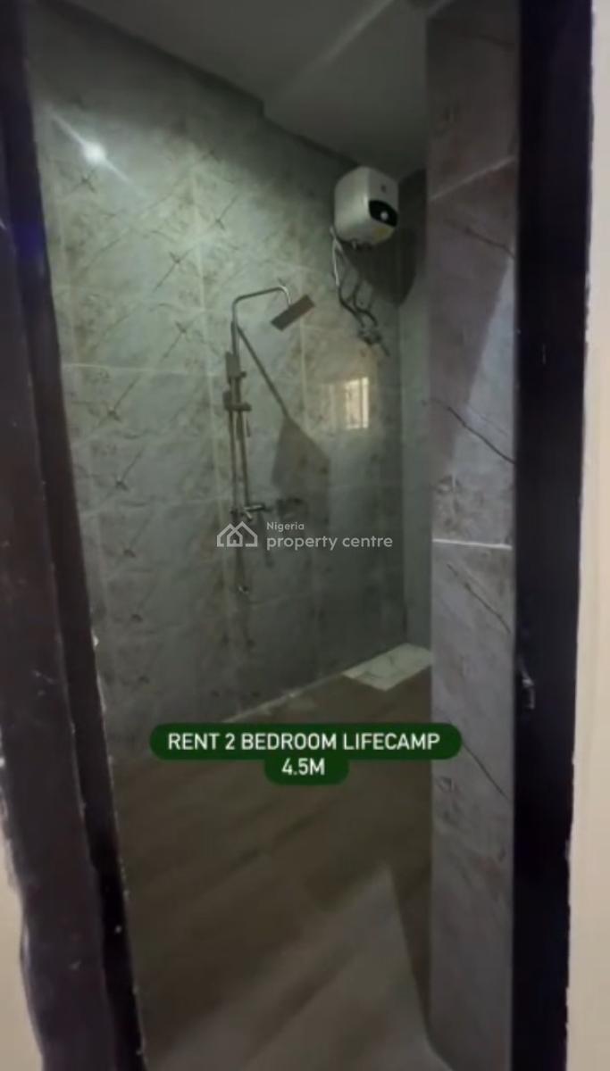 Newly Built 2 Bedroom Apartment, Life Camp, Abuja, Flat / Apartment for Rent