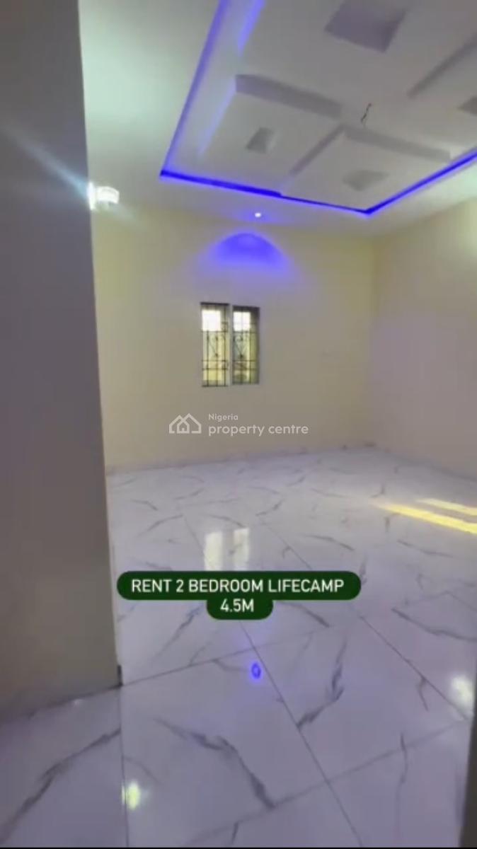 Newly Built 2 Bedroom Apartment, Life Camp, Abuja, Flat / Apartment for Rent