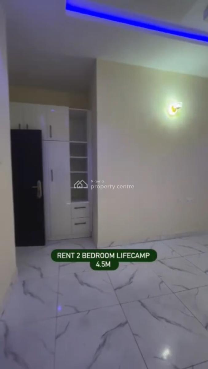 Newly Built 2 Bedroom Apartment, Life Camp, Abuja, Flat / Apartment for Rent