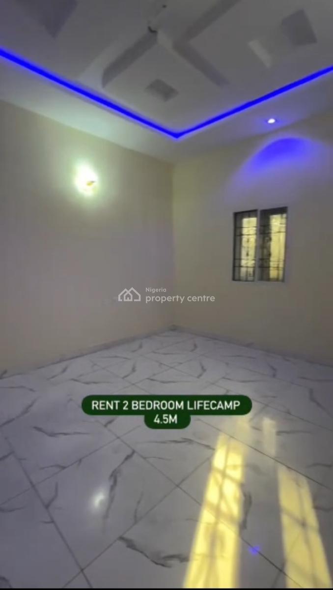 Newly Built 2 Bedroom Apartment, Life Camp, Abuja, Flat / Apartment for Rent