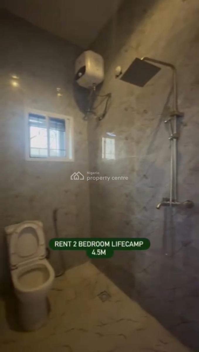 Newly Built 2 Bedroom Apartment, Life Camp, Abuja, Flat / Apartment for Rent