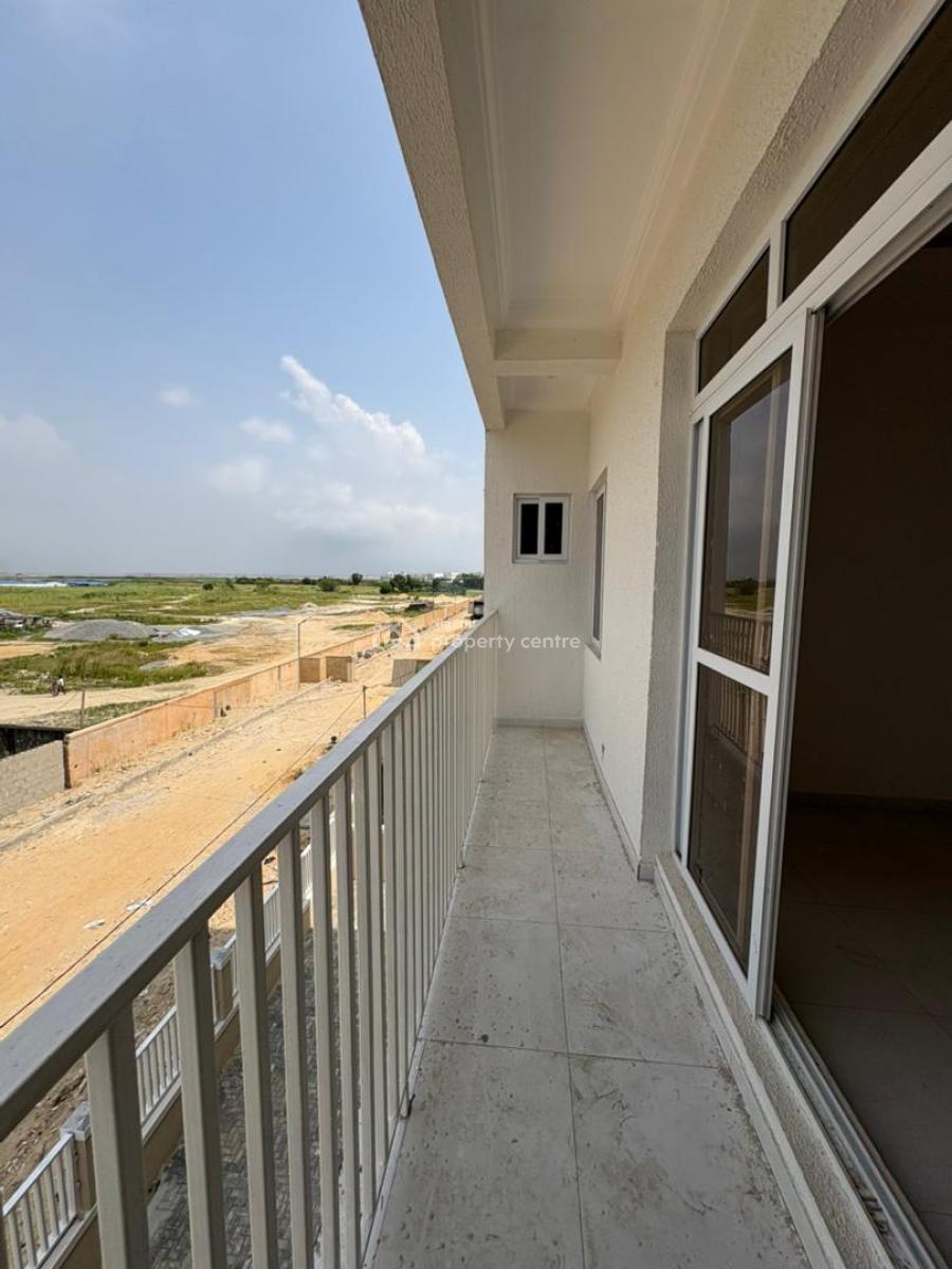 3 Bedroom Waterfront Apartment with Bq, Osapa, Lekki, Lagos, Flat / Apartment for Rent