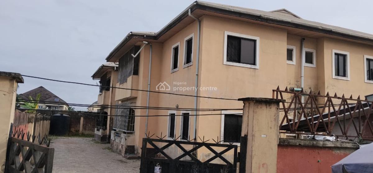 4 Flats of 3 Bedroom Each with Bq., Off Cooperative Villas., Badore, Ajah, Lagos, Flat / Apartment for Sale