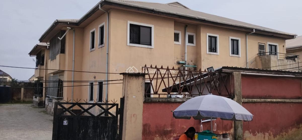 4 Flats of 3 Bedroom Each with Bq., Off Cooperative Villas., Badore, Ajah, Lagos, Flat / Apartment for Sale