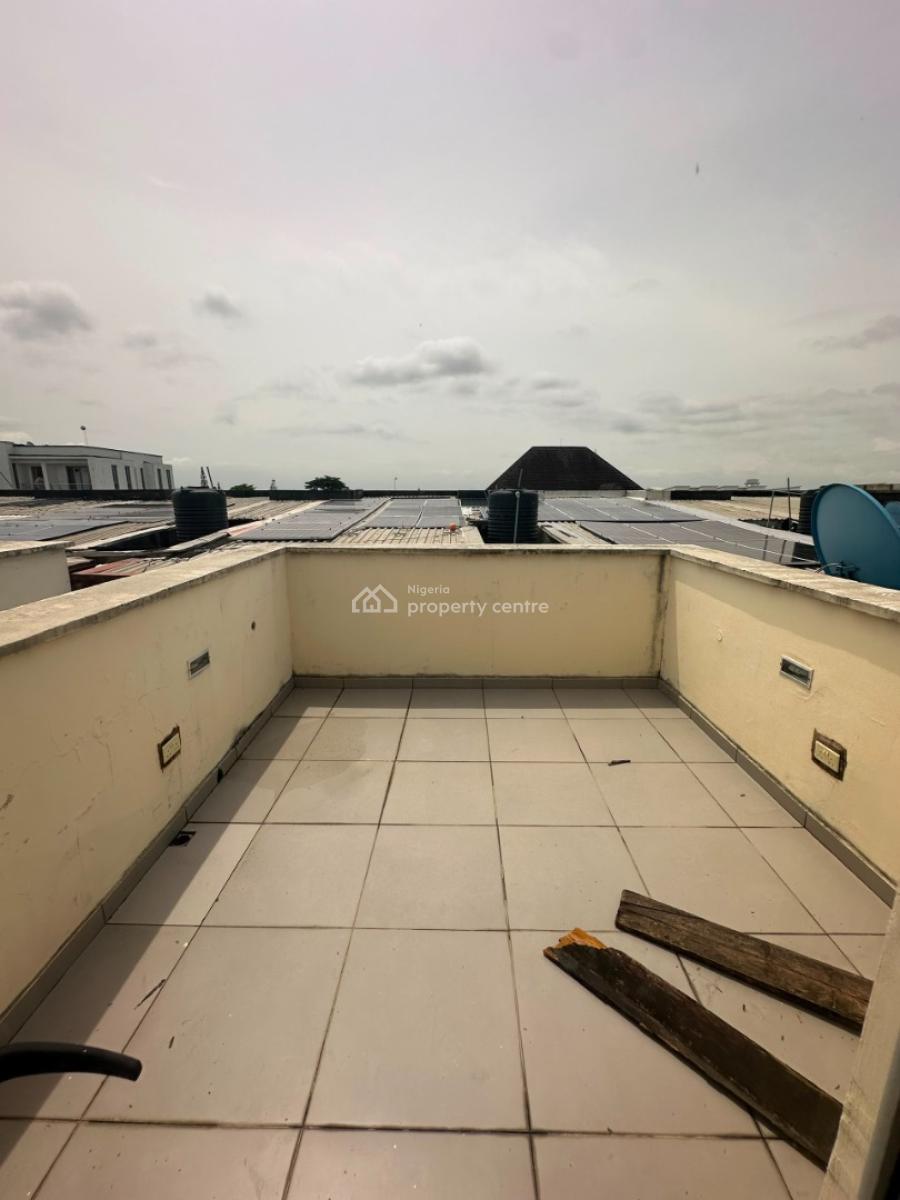 Spacious Fully Serviced 4 Bedroom Terraced Duplex with Bq, Platinum Way, Ikate, Lekki, Lagos, Terraced Duplex for Rent