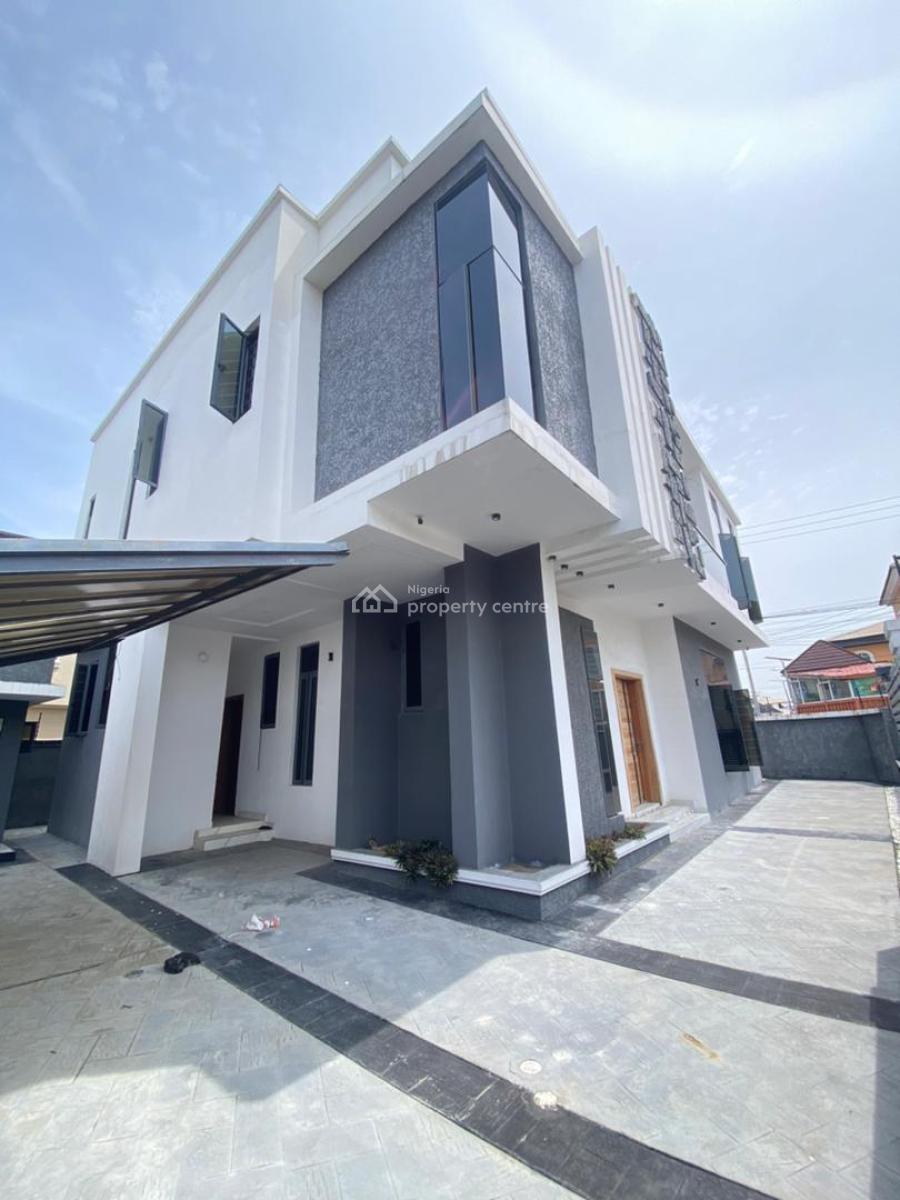 Brand New 5 Bedroom Spacious Detached Duplex with Bq, Brand New 5 Bedroom Spacious Detached Duplex with Bq, Osapa, Lekki, Lagos, Detached Duplex for Sale