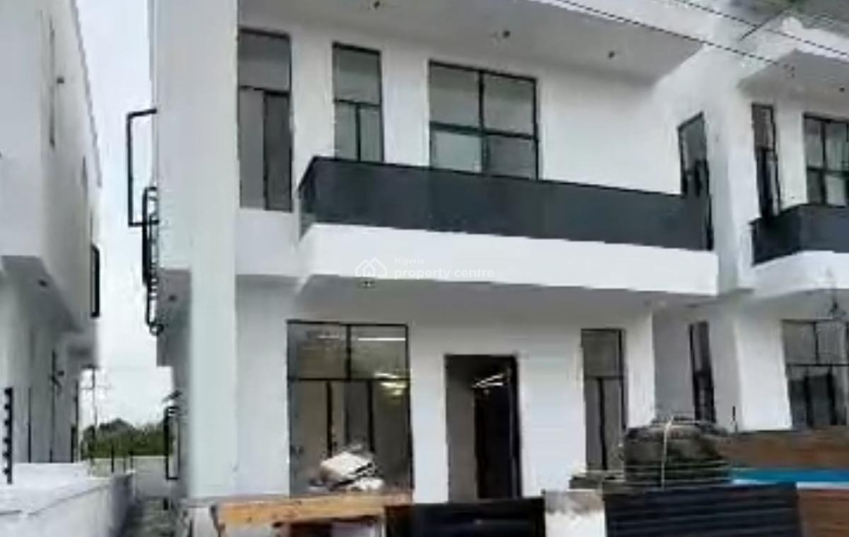 4 Bedroom Fully Detached Duplex with Swimming Pool, ., Sangotedo, Ajah, Lagos, Detached Duplex for Sale