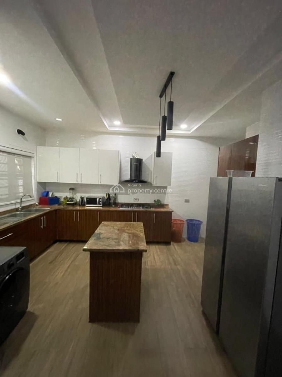 Fully Furnished Spacious 5 Bedroom Detached Duplex with Bq, Agungi, Lekki, Lagos, House for Rent