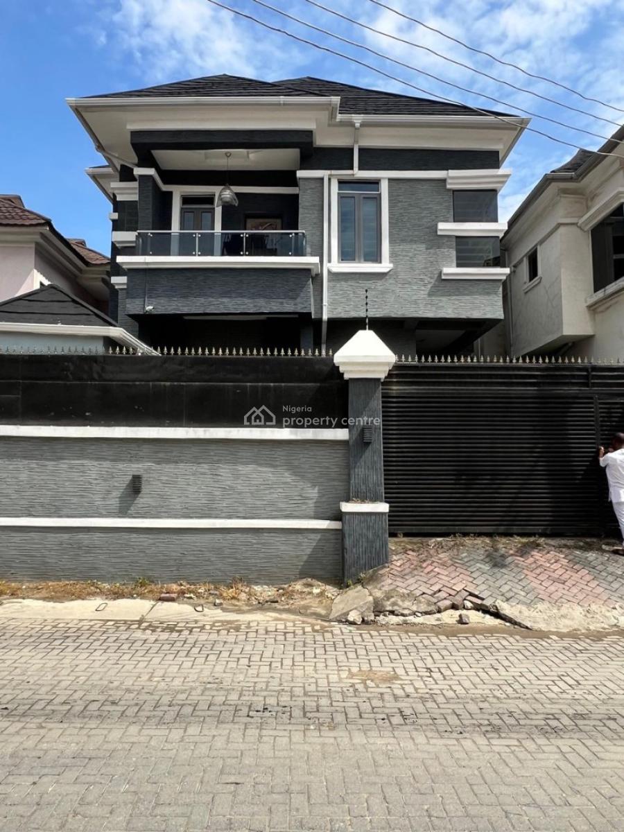Spacious 4 Bedroom Modern Fully Detached Duplex with Bq and Available, Osapa London, Lekki, Lagos, Detached Duplex for Sale