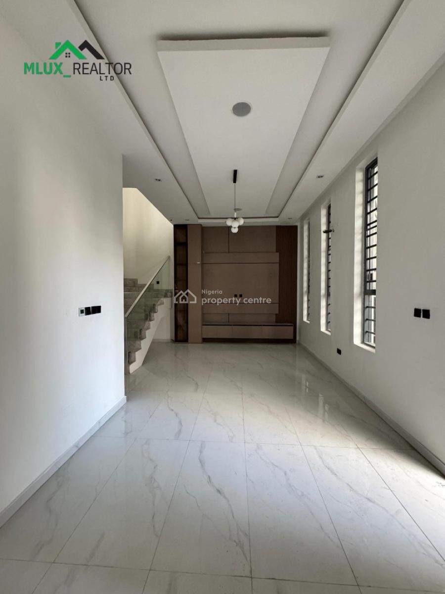 Brand New 4 Bedroom Semi-detached Duplex with Bq, Chevron, Lekki, Lagos, Semi-detached Duplex for Rent