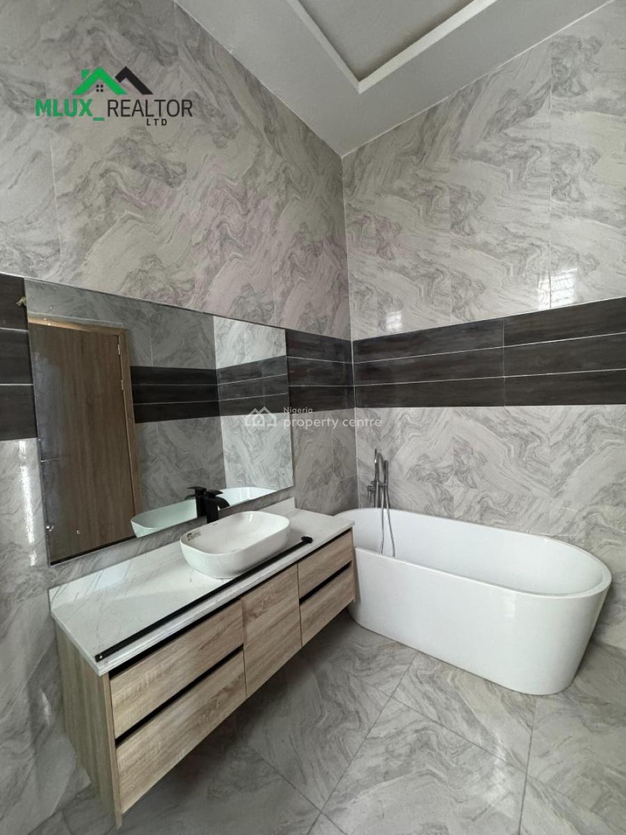 Brand New 4 Bedroom Semi-detached Duplex with Bq, Chevron, Lekki, Lagos, Semi-detached Duplex for Rent