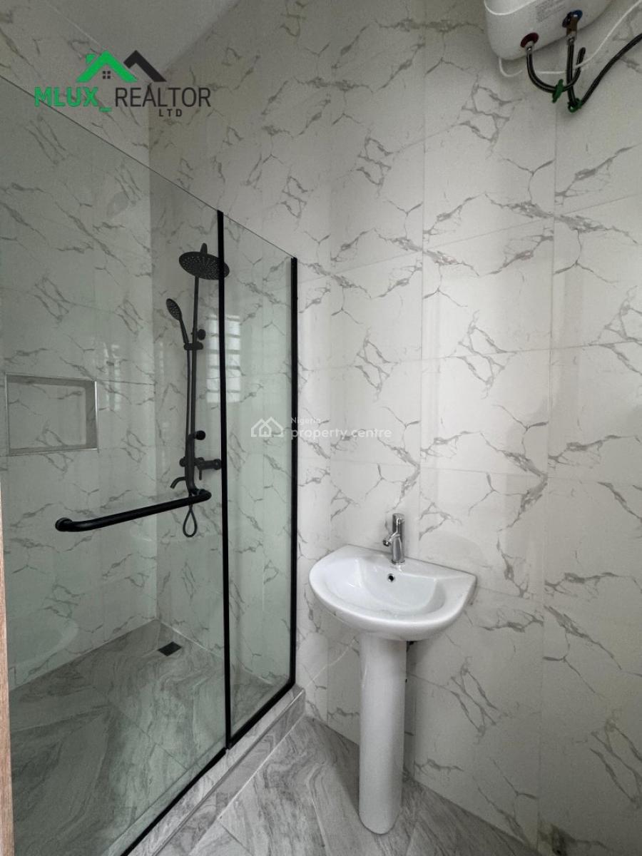 Brand New 4 Bedroom Semi-detached Duplex with Bq, Chevron, Lekki, Lagos, Semi-detached Duplex for Rent