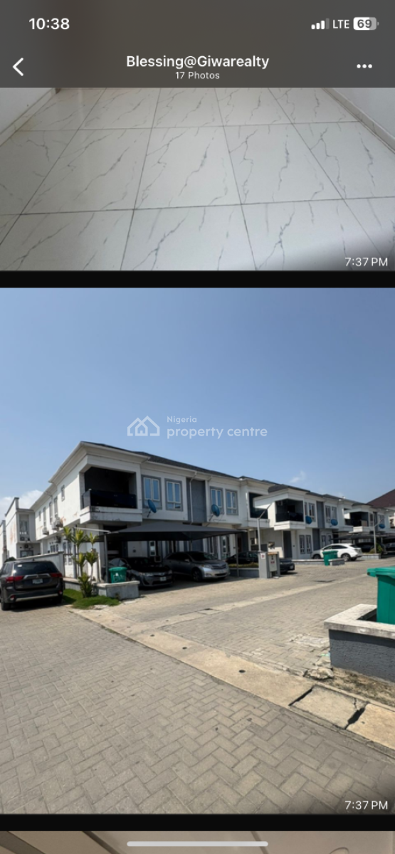 3 Bedroom Terraced Duplex, Orchid Road, Lekki, Lagos, Terraced Duplex for Rent