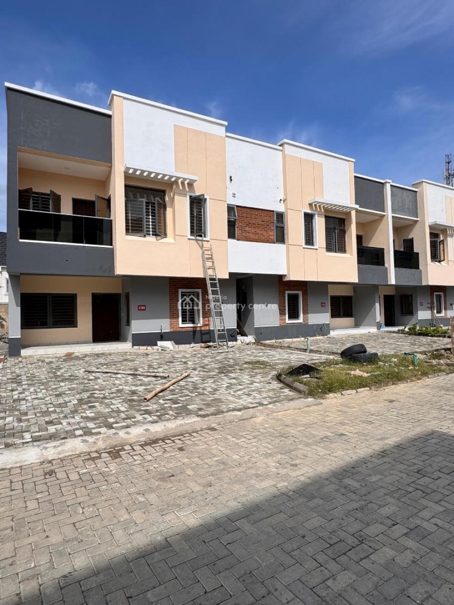 Contemporary 4 Bedroom  Terrace Duplex, Chevron, Lekki, Lagos, Terraced Duplex for Sale