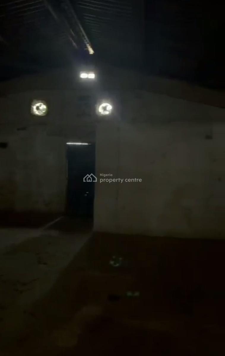 Spacious Well Positioned Warehouse 40 X 100 Size, Ikotun Idimu Road, Alake Bus Stop, Alimosho, Lagos, Warehouse for Rent
