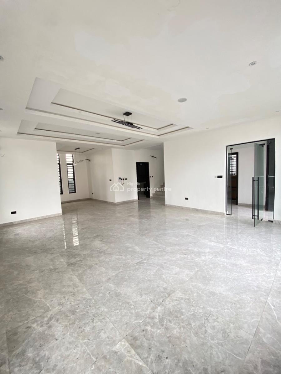 Brand New 5 Bedroom Luxury Detached Smart Home with Bq, Cinema & Pool, Osapa London, Lekki, Lagos, Detached Duplex for Sale