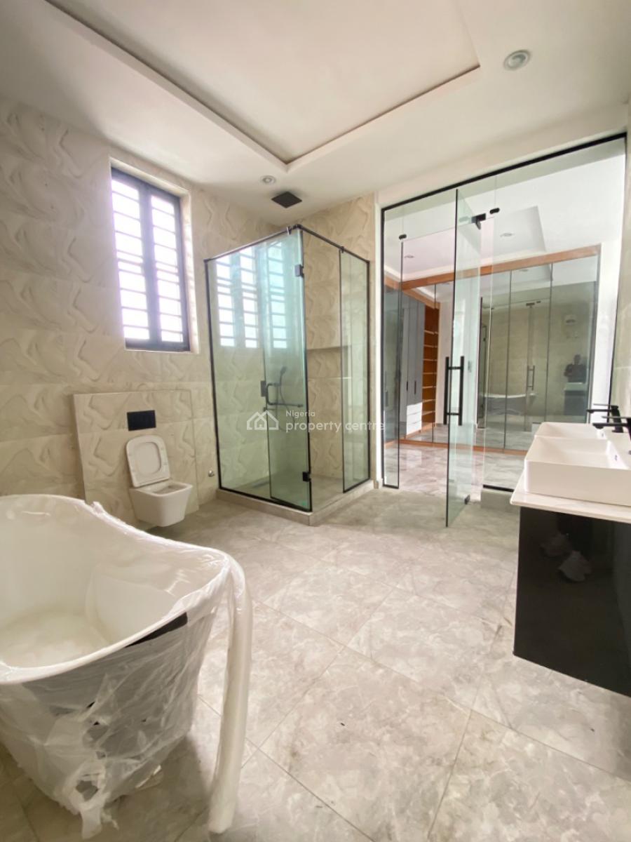 Brand New 5 Bedroom Luxury Detached Smart Home with Bq, Cinema & Pool, Osapa London, Lekki, Lagos, Detached Duplex for Sale
