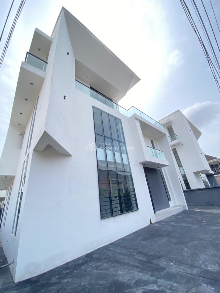 Brand New 5 Bedroom Luxury Detached Smart Home with Bq, Cinema & Pool, Osapa London, Lekki, Lagos, Detached Duplex for Sale