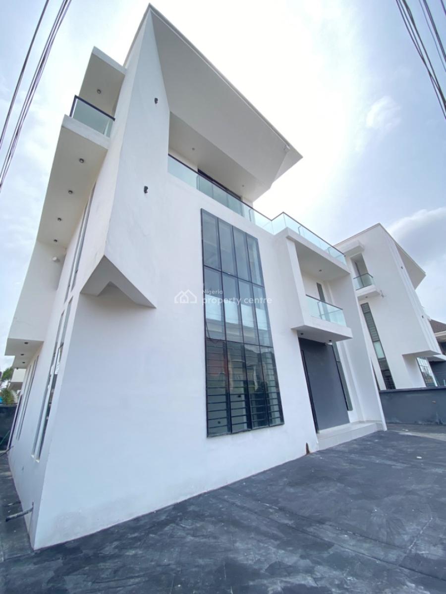 Brand New 5 Bedroom Luxury Detached Smart Home with Bq, Cinema & Pool, Osapa London, Lekki, Lagos, Detached Duplex for Sale