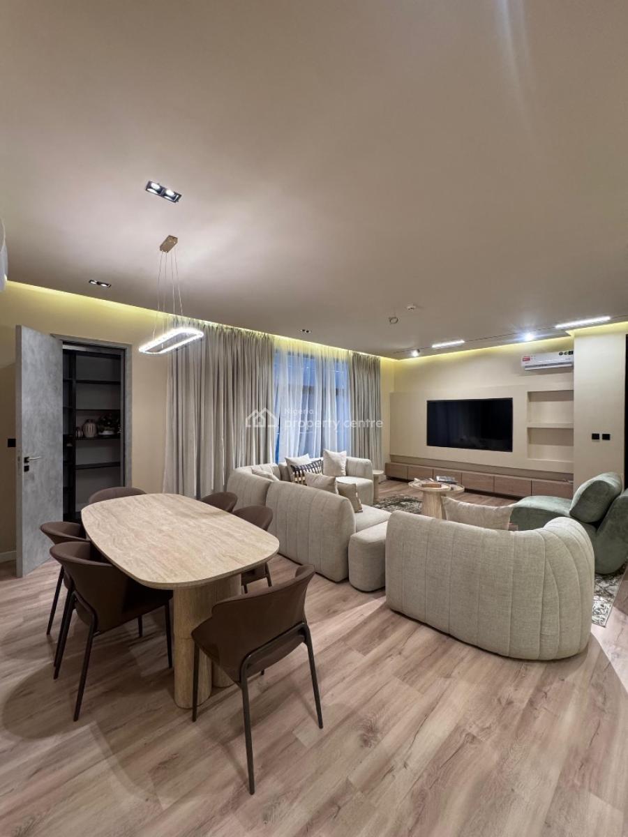 Exquisitely Furnished 3-bedroom Apartment, Off Admiralty Way, Lekki Phase 1, Lekki, Lagos, Flat / Apartment for Rent