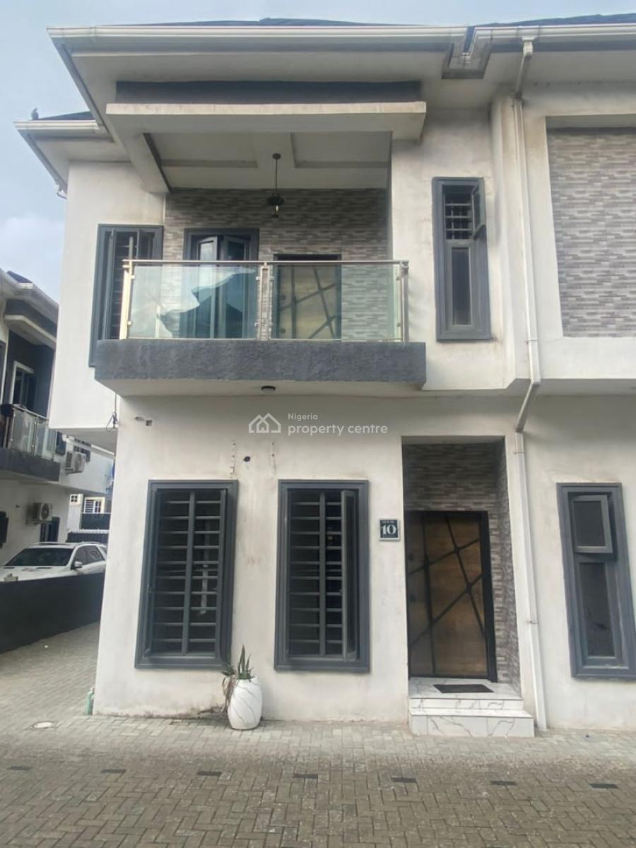a Luxury 4 Bedroom Duplex and Bq with Excellent Facilities, Ologolo, Lekki, Lagos, Semi-detached Duplex for Rent