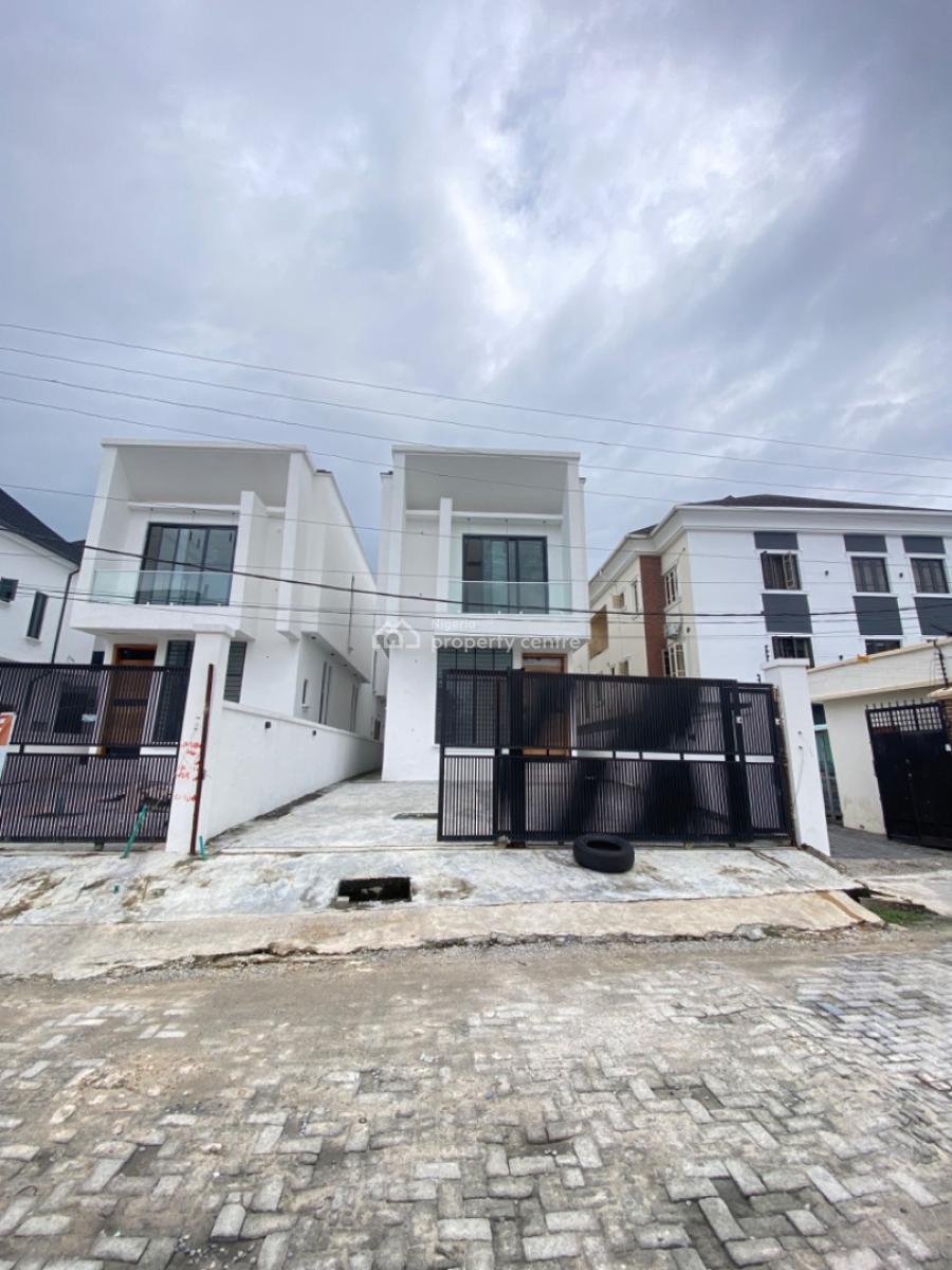 Exclusive 4 Bedroom Newly Built Detached Duplex with Bq Available, Osapa London, Lekki, Lagos, Detached Duplex for Sale