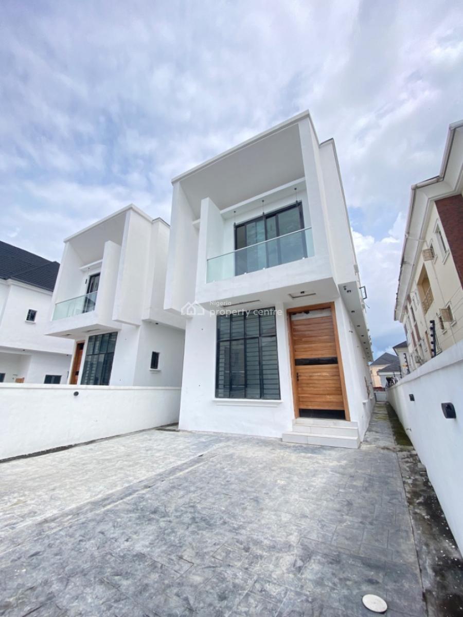Exclusive 4 Bedroom Newly Built Detached Duplex with Bq Available, Osapa London, Lekki, Lagos, Detached Duplex for Sale