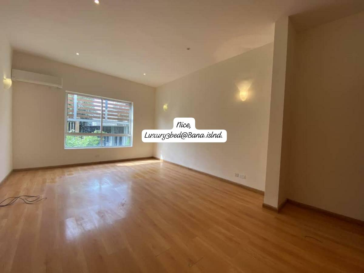 Waterfront Fully Serviced Luxury 3 Bedrooms Apartment Upstairs with Bq,, Banana Island, Ikoyi, Lagos, Flat / Apartment for Rent