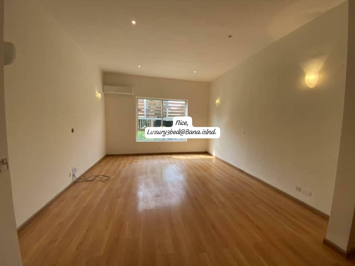 Waterfront Fully Serviced Luxury 3 Bedrooms Apartment Upstairs with Bq,, Banana Island, Ikoyi, Lagos, Flat / Apartment for Rent
