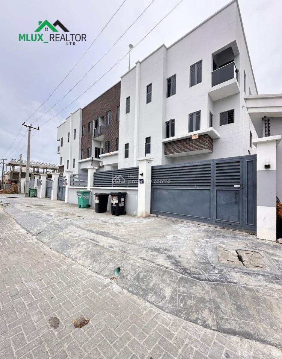 Well Maintained 4 Bedroom Terrace Duplex with Bq, Ikate, Ikate, Lekki, Lagos, Terraced Duplex for Rent