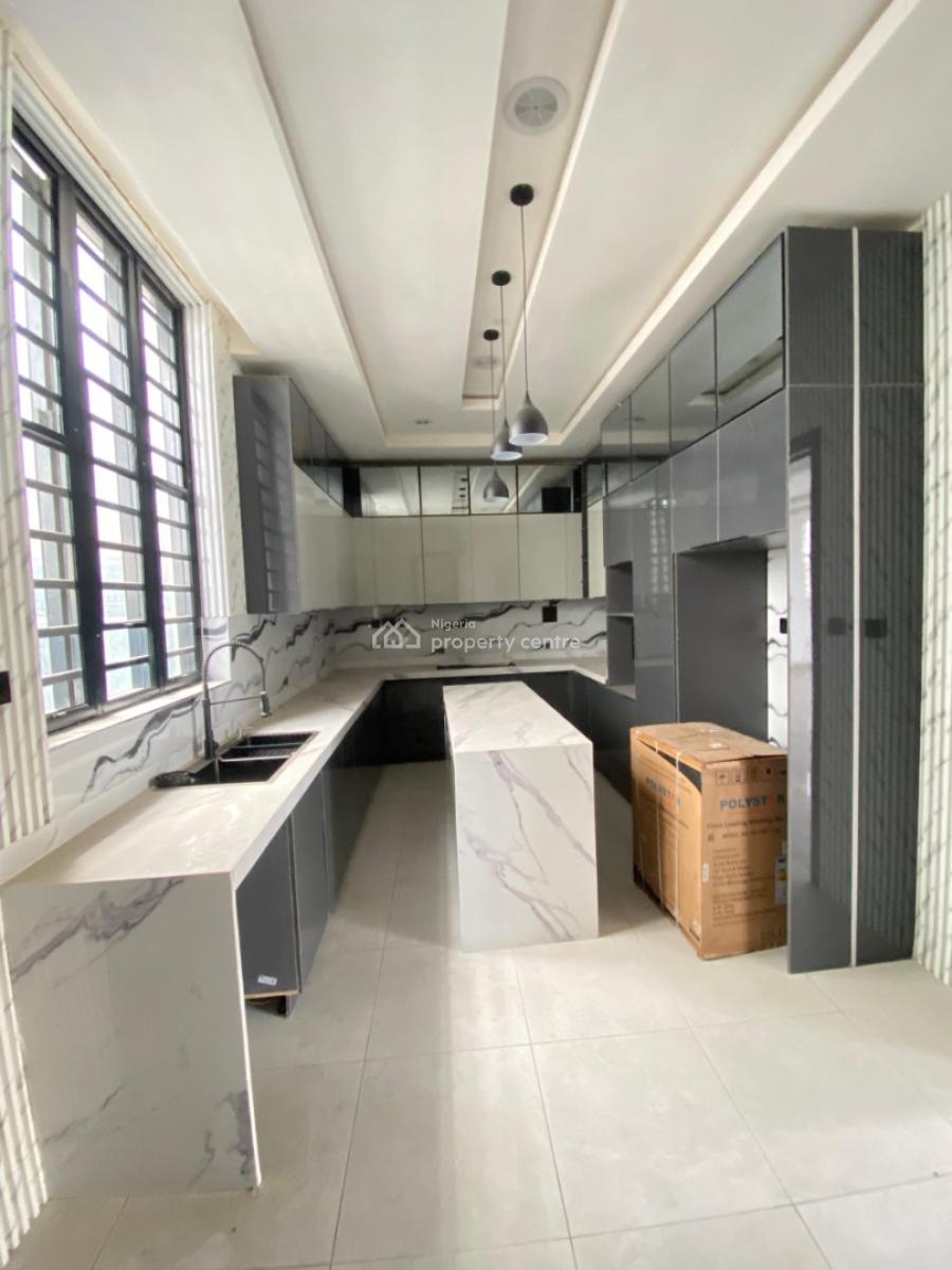 Luxurious 5 Bedroom Brand New Detached Smart Home with Bq,cinema &pool, Osapa London, Lekki, Lagos, Detached Duplex for Sale