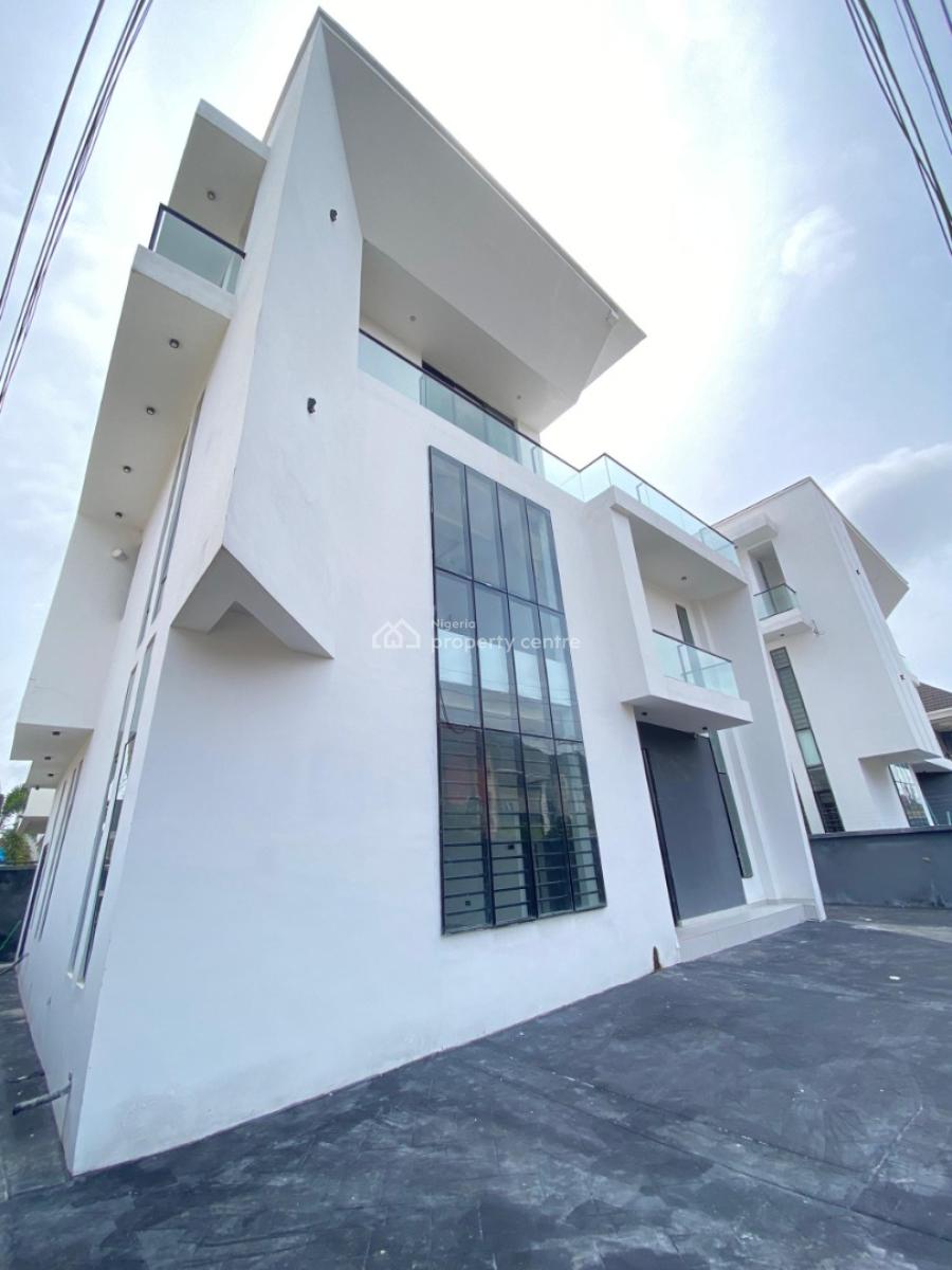 Luxurious 5 Bedroom Brand New Detached Smart Home with Bq,cinema &pool, Osapa London, Lekki, Lagos, Detached Duplex for Sale