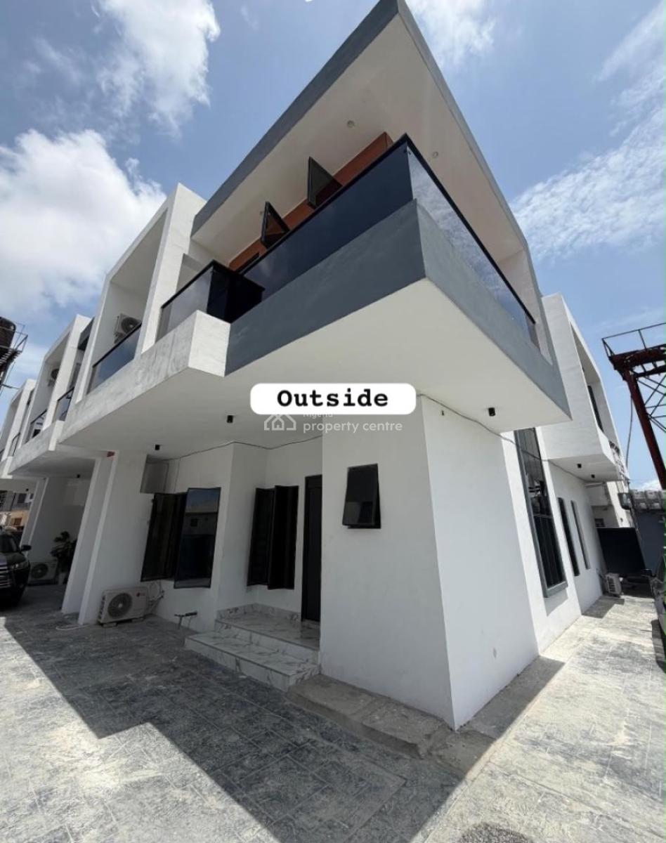 Urgent Distress Offer of a Luxury 4 Bedroom Terrace Duplex with Bq, Osapa, Lekki, Lagos, Terraced Duplex for Sale