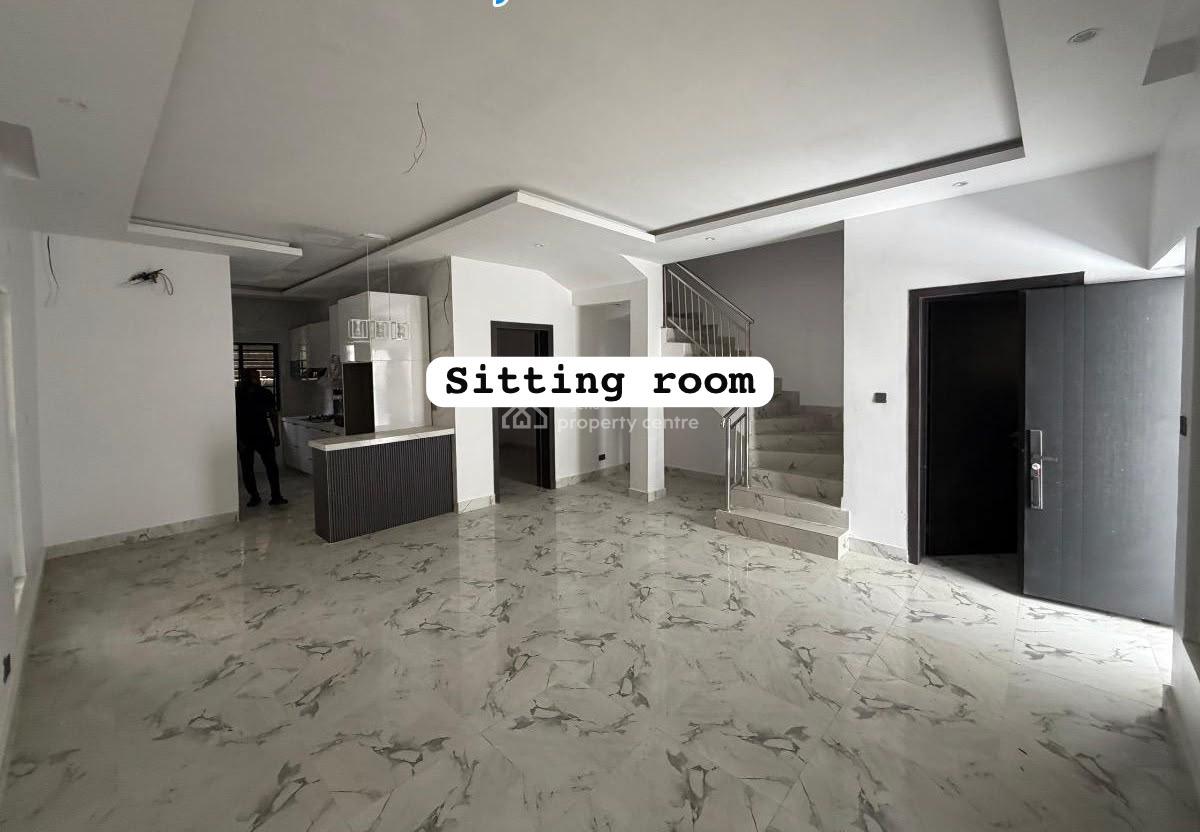 Urgent Distress Offer of a Luxury 4 Bedroom Terrace Duplex with Bq, Osapa, Lekki, Lagos, Terraced Duplex for Sale