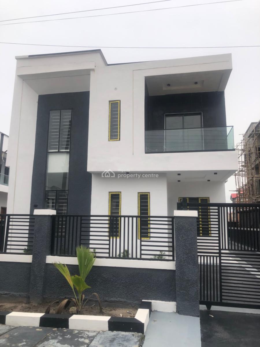 5 Bedroom Duplex in a Secure Estate Behind Shoprite, Diamond Estate, Sangotedo, Ajah, Lagos, Detached Duplex for Sale