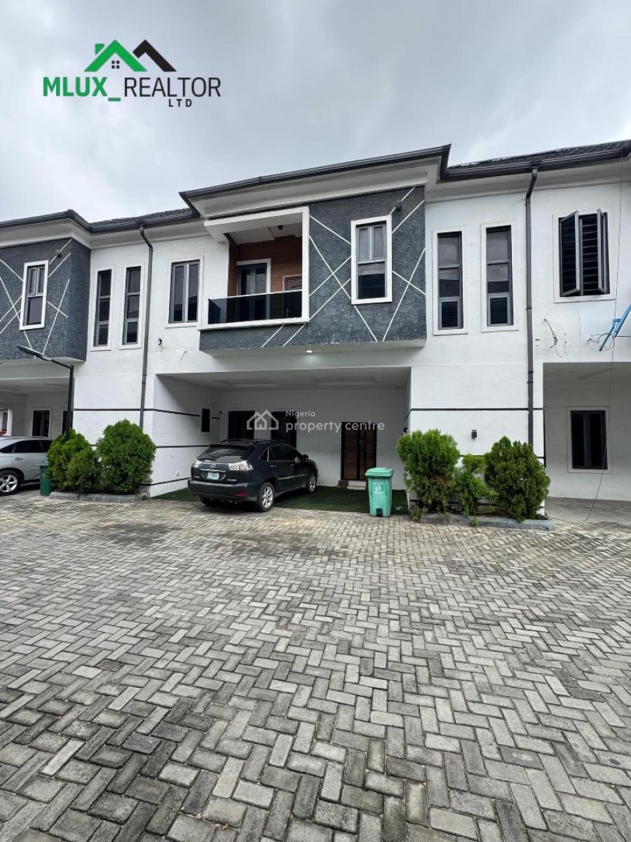Maintained 4 Bedroom Terrace Duplex with a Swimming Pool and Gym, Orchid, Lekki, Lagos, Terraced Duplex for Rent