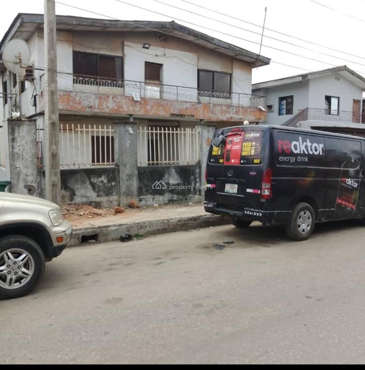 Demolishable Block of Flats, Kujore Street, Ojota, Lagos, Block of Flats for Sale