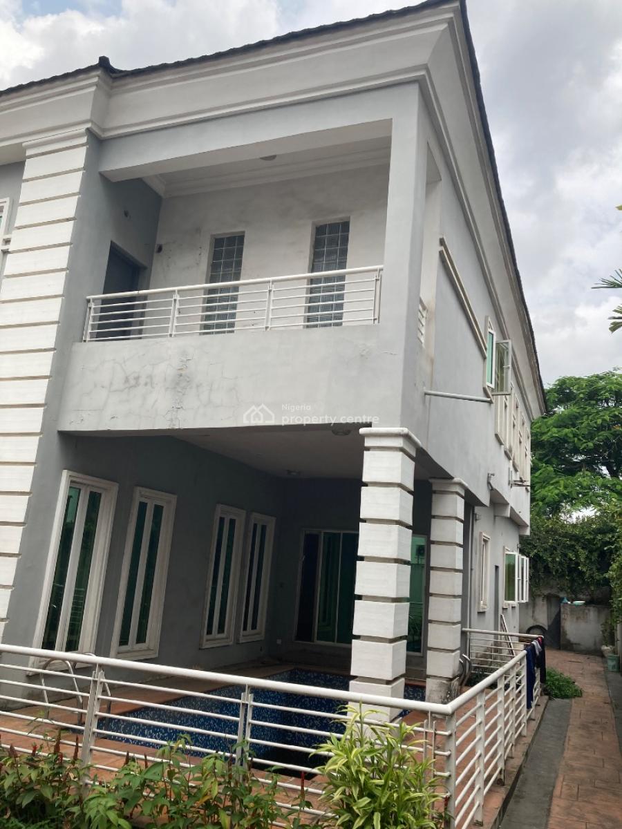 Luxury 5-bedroom Detached Duplex with Spacious Compound, on Isaac John Road, Ikeja Gra, Ikeja, Lagos, Detached Duplex for Rent