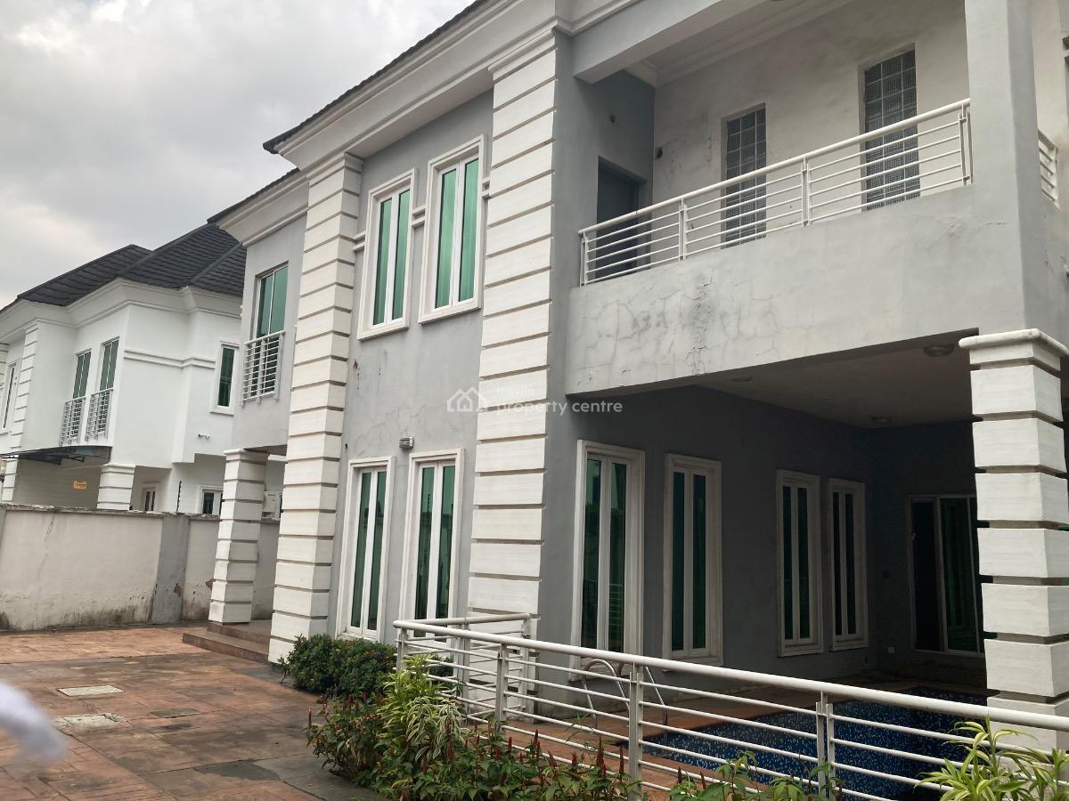 Luxury 5-bedroom Detached Duplex with Spacious Compound, on Isaac John Road, Ikeja Gra, Ikeja, Lagos, Detached Duplex for Rent