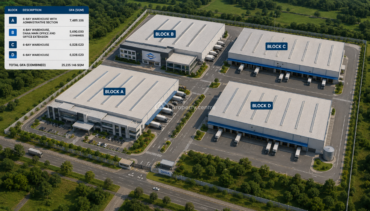 6-bay Warehouse with Administrative Section, Apapa Oshodi Express Road, Apapa, Lagos, Warehouse for Sale