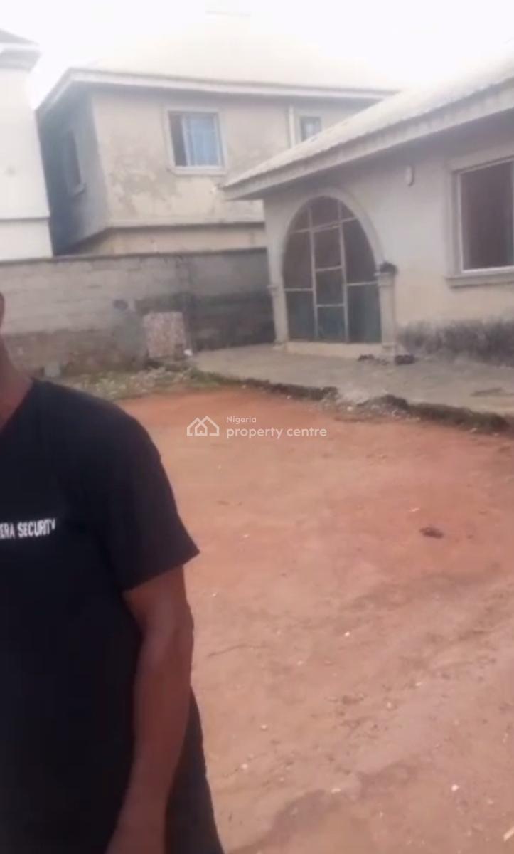 a Decent Full Plot and a Building, Abaranje, Ikotun, Lagos, Semi-detached Bungalow for Sale