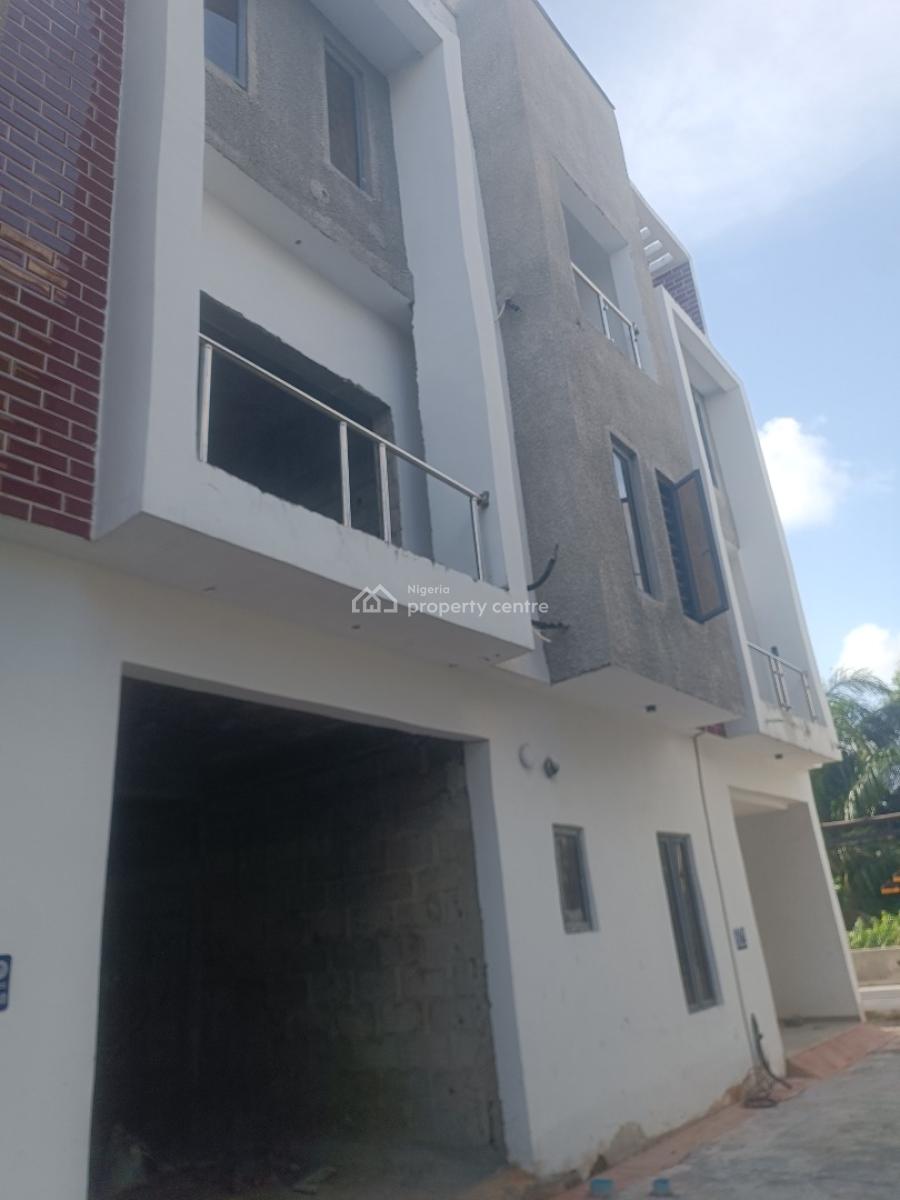 Neat 4 Bedroom Terrace Duplex & a Carcass 4 Bedroom Terrace Duplex, Buena Vista Estate, Orchid Road, Lekki, Lekki Expressway, Lekki, Lagos, Terraced Duplex for Sale