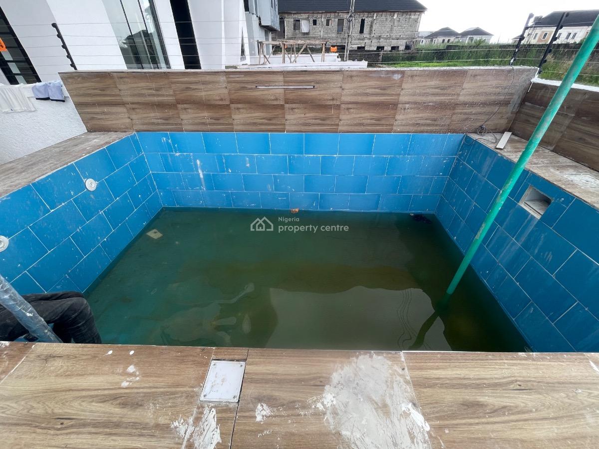 Contemporary 4 Bedroom with Pool, Sangotedo, Ajah, Lagos, Detached Duplex for Sale