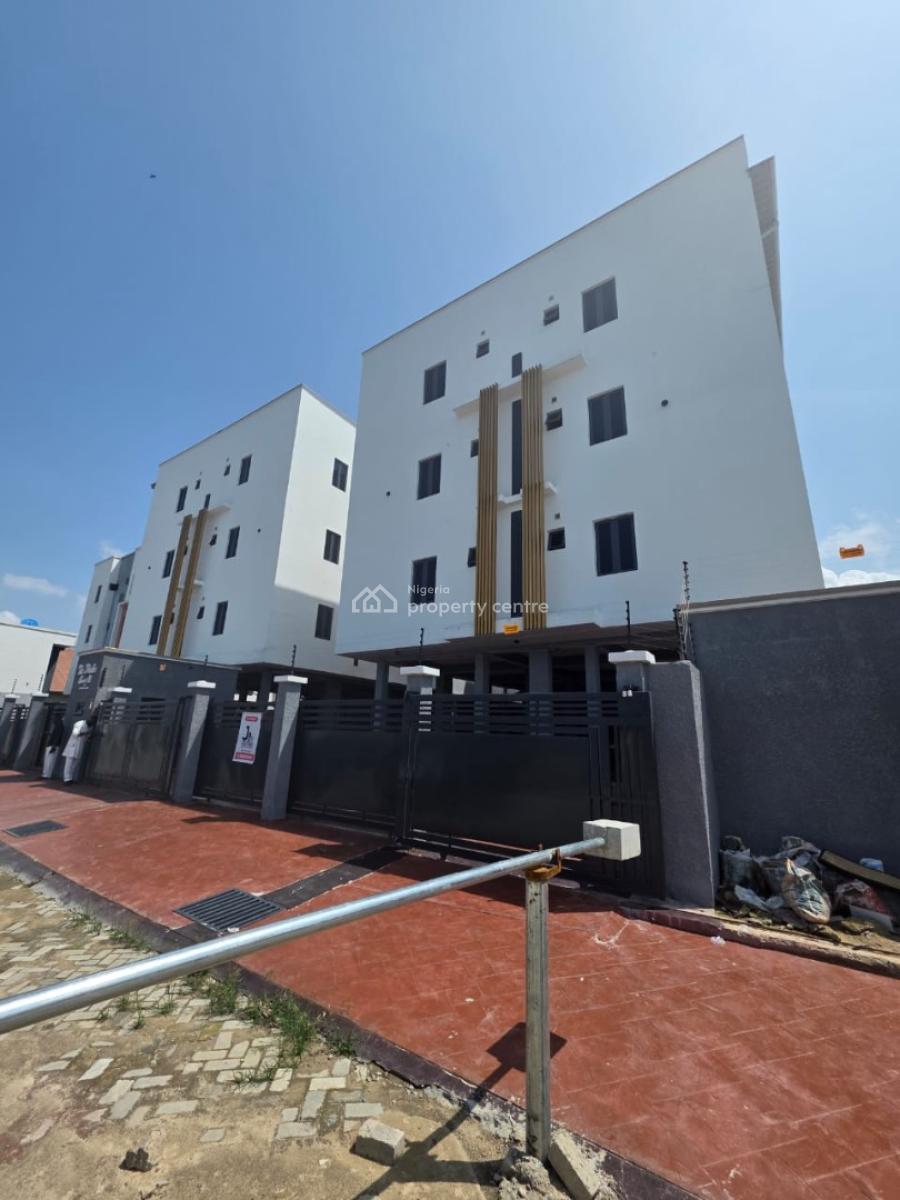 Stylish Apartment Living in a Prime District, 2 Mins Away From Coastal Road, Lekki, Lagos, Self Contain (single Rooms) for Rent